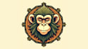 do amazing monkey mandala logo with creative concepts