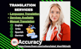 do professional and modern language translation services