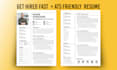create modern ats resume and cover letter for USA jobs