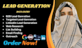 do b2b lead generation for any targeted industry and niche