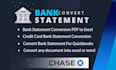 do convert bank statement to excel reconcile