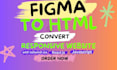 convert figma to responsive html with tailwind css