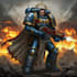 do your favorite space marine warhammer 40k character art
