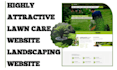 build modern lawncare website  landscaping website builder gardening website