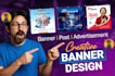 design stunning website banners
