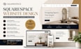 build squarespace website design or redesign website squarespace landing page