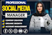 be your social media manager and personal assistant