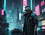 make cyberpunk character art