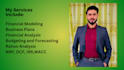 prepare a startup financial model and business plan