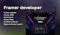 be framer developer, framer website, figma to framer, framer template, webflow