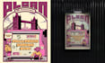 design an edgy or underground party event poster