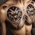 create unique custom geometric tattoo design