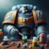 draw your warhammer 40k, digital concept art