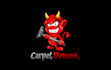 design carpet demon require character cleaning service logo