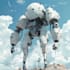 create a mecha robot art and illustration