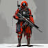 make a game character art concept art