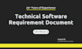 do technical software requirement documentation