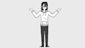do character rigg for 2d animation, in moho