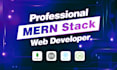 develop your web app using mern stack
