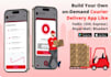 create complete courier parcel delivery app like dhl fedex