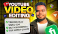do professional youtube video editing and talking head video editing vsl