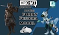 create vrchat avatar 3d furry avatars VR characters protogen avatars