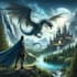create an epic fantasy book cover