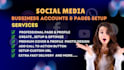 do professional facebook business page creation and optimization