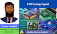 create the pcb design circuit schematics and pcb layouts