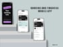 do trendy mobile app UI and UX design figma and adobe xd