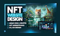 design nft website, meme coin website, crypto website
