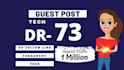 do tech guest post DR 73 with dofollow backlinks links