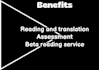 a service of beta reading