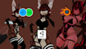 custom vrchat avatar vrc avatar furry nsfw avatar furry vrchat vtuber 3d model