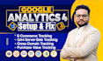 setup ga4 ecommerce tracking and server side tracking via GTM