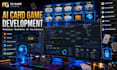 develop real money card games, solitaire, rummy with ai multiplayer