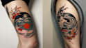 create super artistic tattoo designs in japanese style