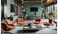 design office, working space with hight quality rendering