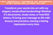 create aesthetic study notes using your documents with high quality handwritten