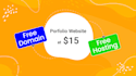 create a portfolio website that is fast and affordable