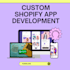 create shopify public and custom private application