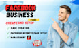 create a facebook business page