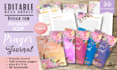 design fillable journal digital journal prayer journal