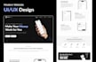 design figma website UI and landing page design