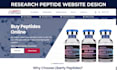 build fda compliant peptide website research peptide website