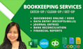 provide bookkeeping and accounting support