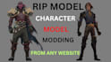 rip or extract game models and weapons from any game website for you