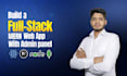 build a full stack mern web app with admin dashboard