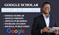 publish research articles in google scholar indexed journal