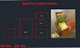 make customizing leather wallet ,bag ,card wallet, hand made leather pattern